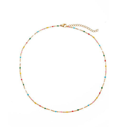 Collar esmalte colores