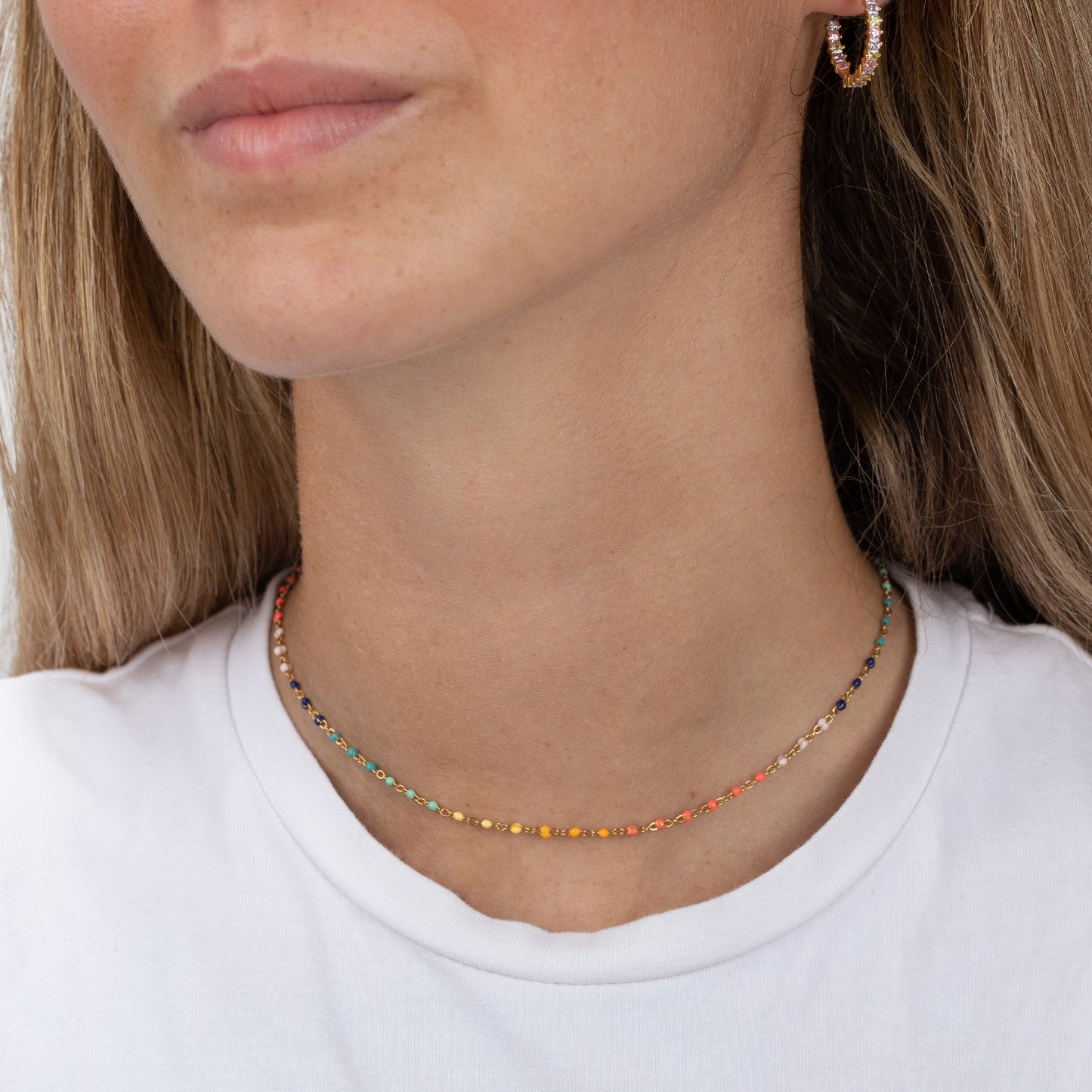 Collar esmalte colores
