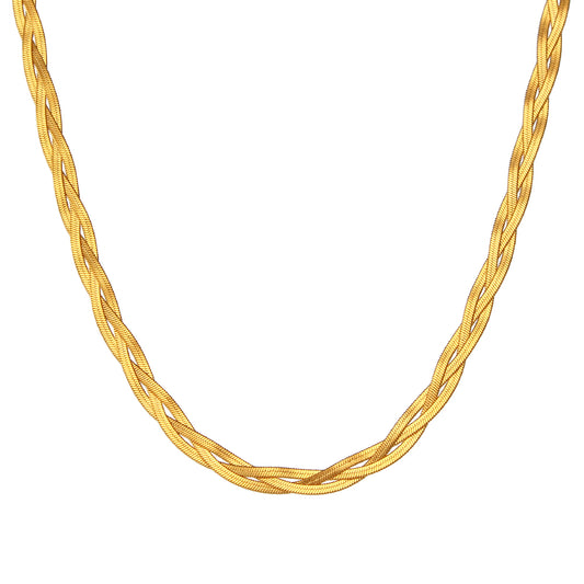 Collar Trenzado Acero