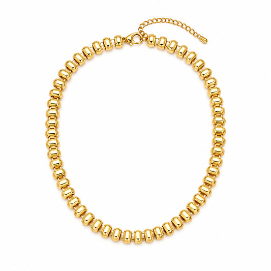 Collar liso acero
