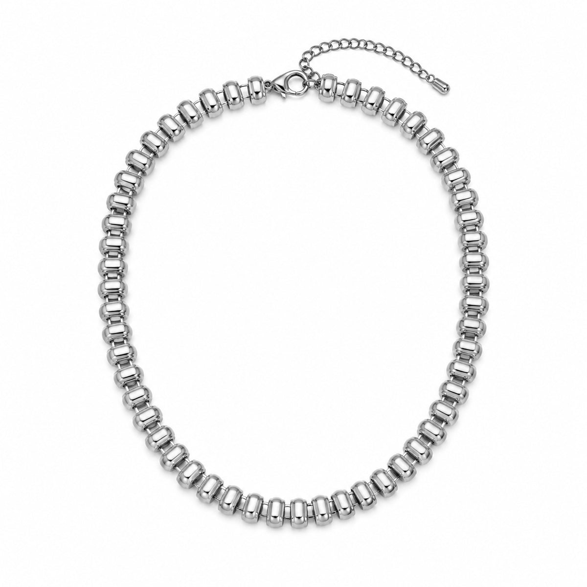 Collar liso acero