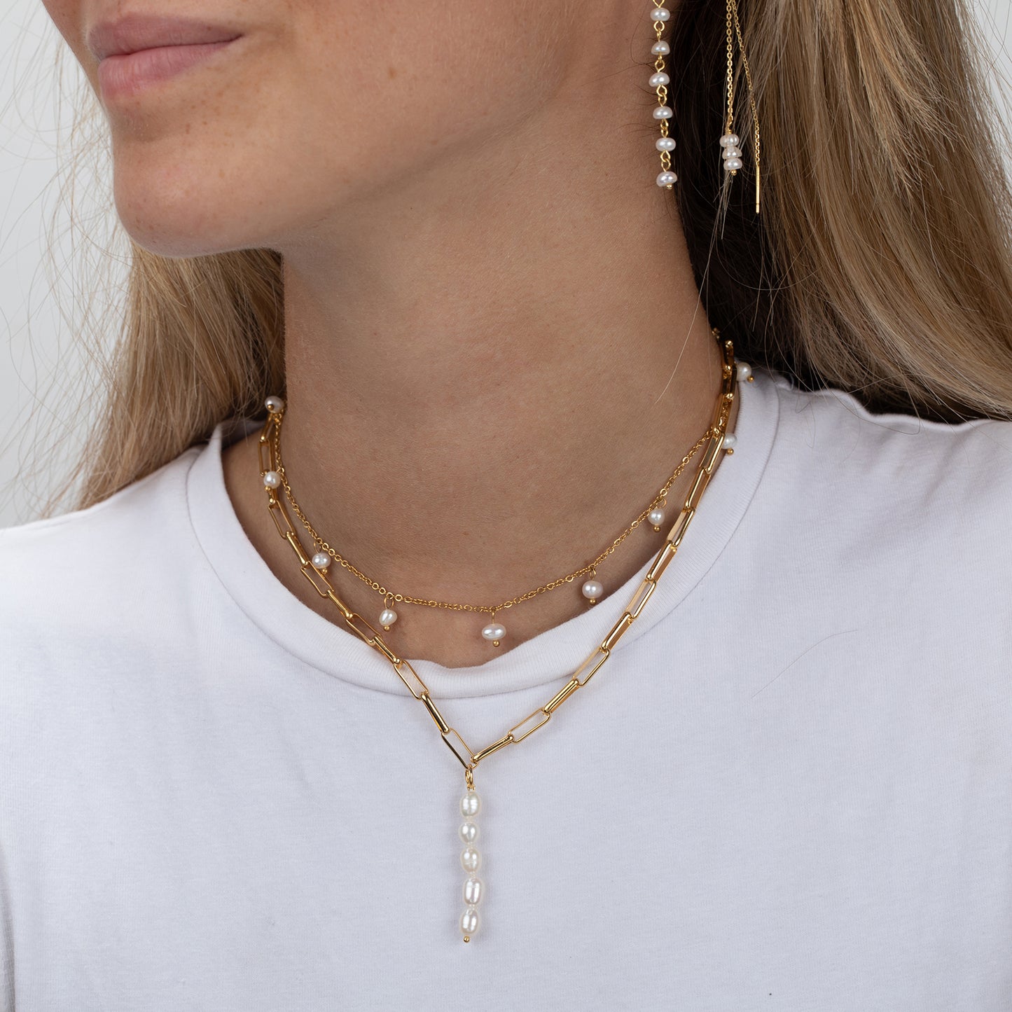 Collar perlas