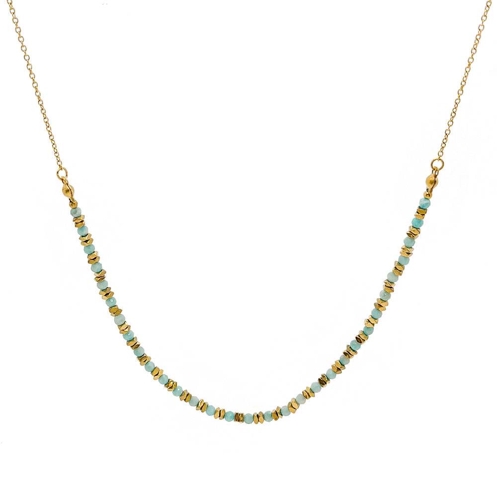 Collar Piedras colores