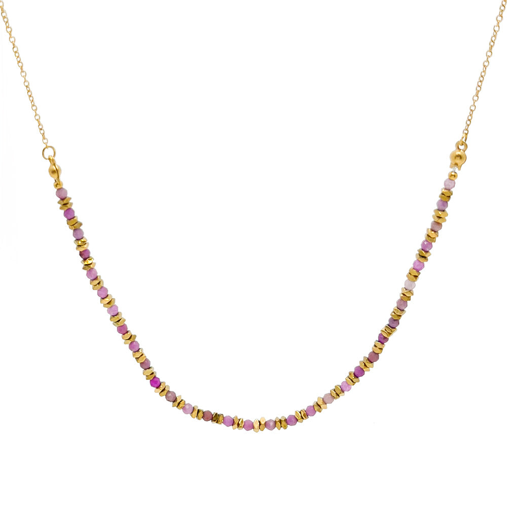 Collar Piedras colores