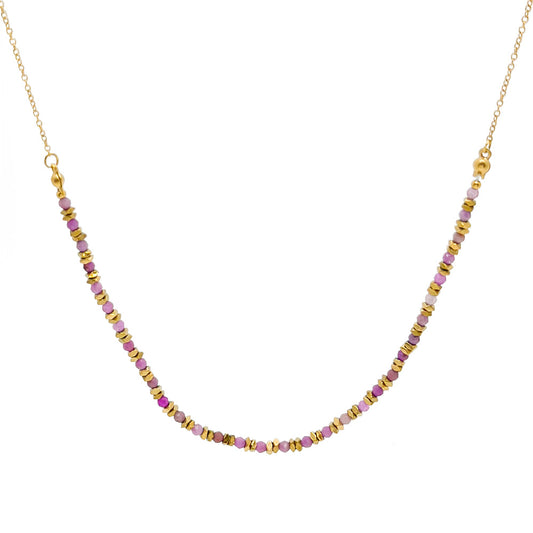 Collar Piedras colores