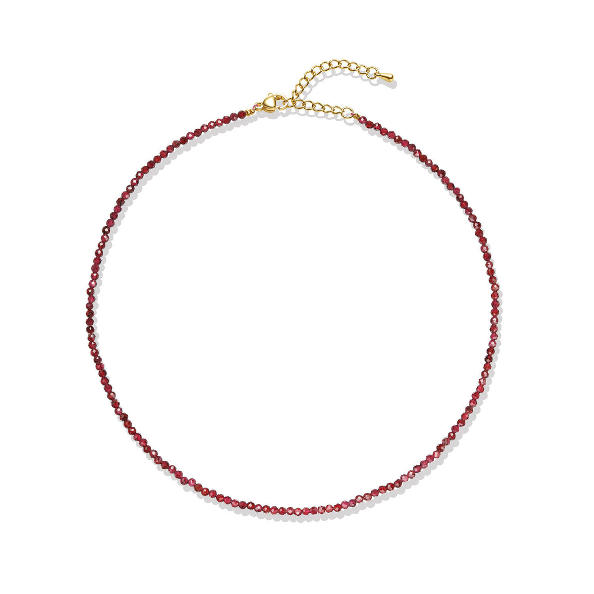 Collar piedras colores
