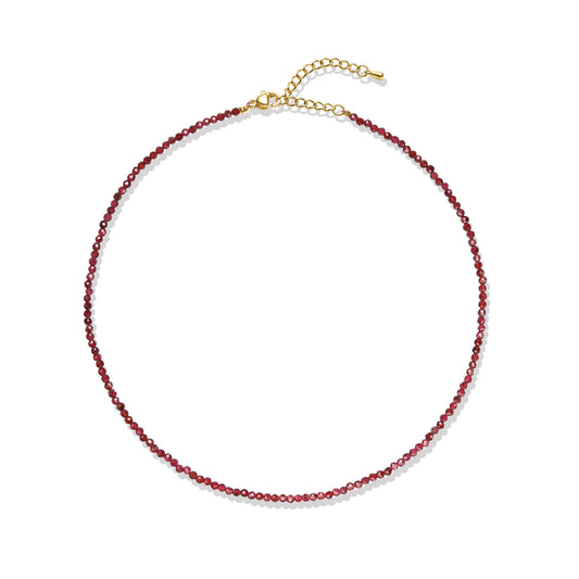 Collar piedras colores