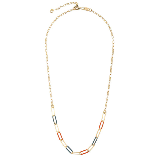 Collar eslabones esmalte