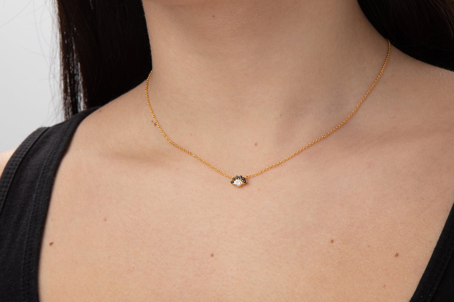 Collar Circonita Flor