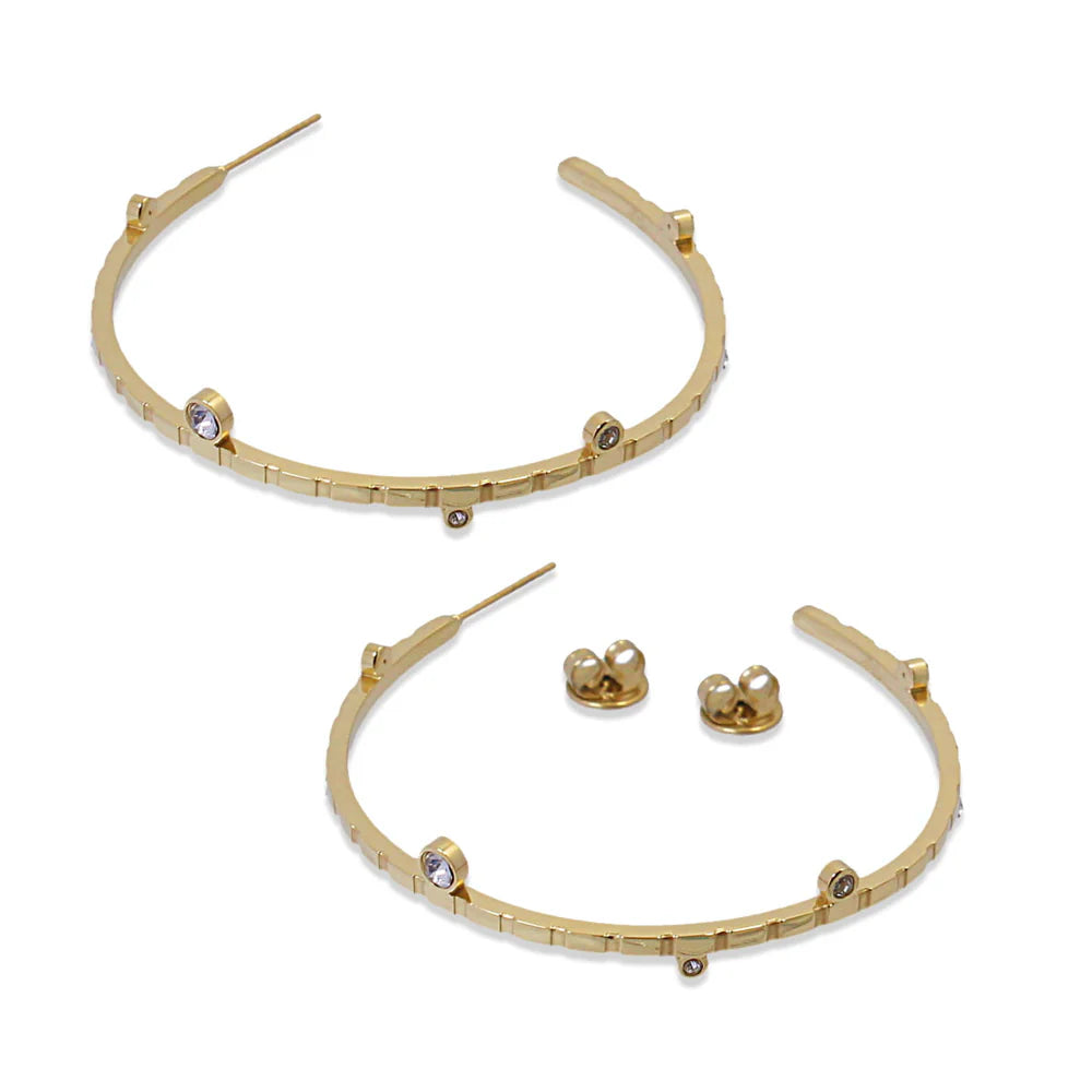 Pendientes Aro Circonitas