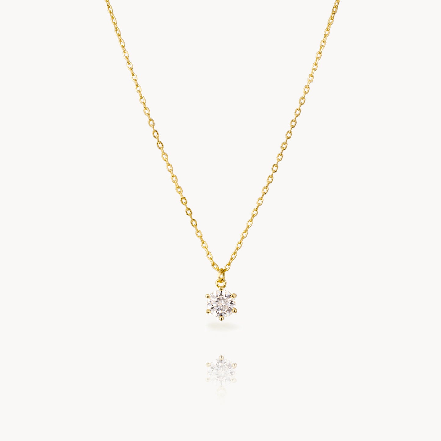 Collar Moissanita