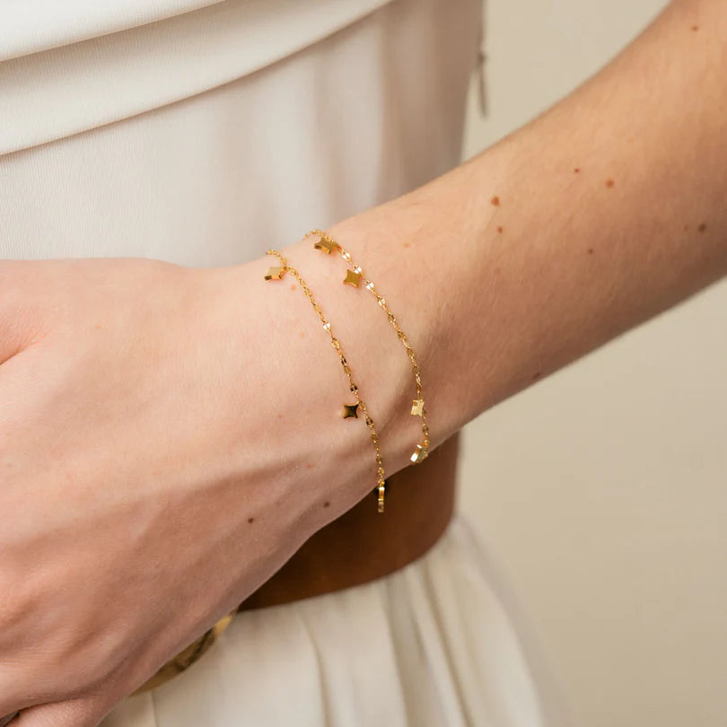 Pulsera Doble Estrellas