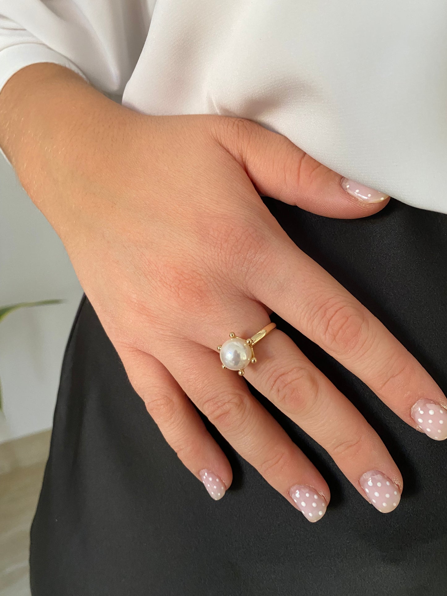 Anillo Perla PERTEGAZ