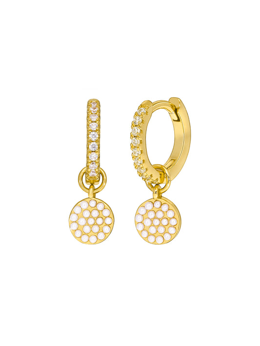 Aros Perlas y Circonitas