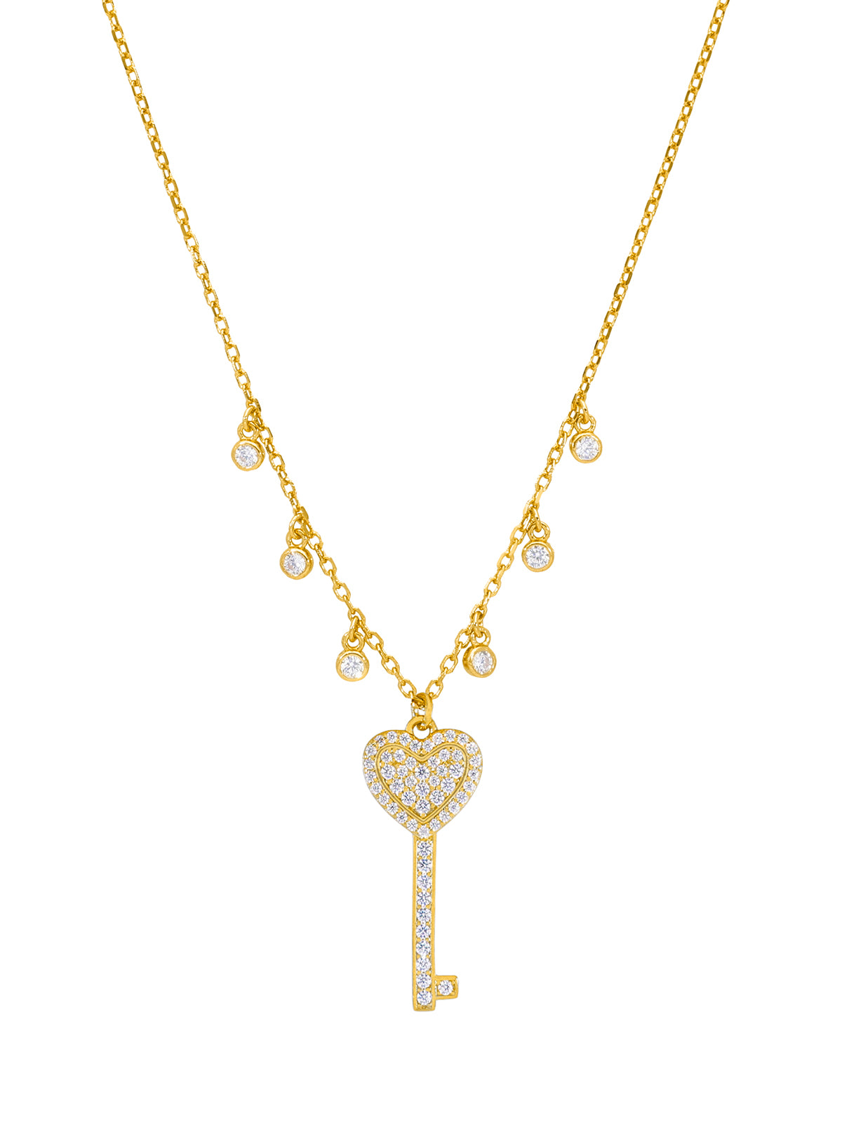 Collar Llave Corazón