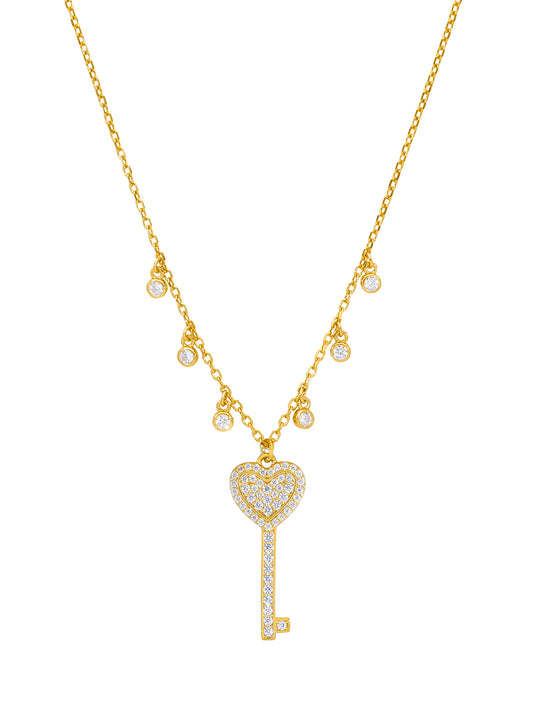 Collar Llave Corazón