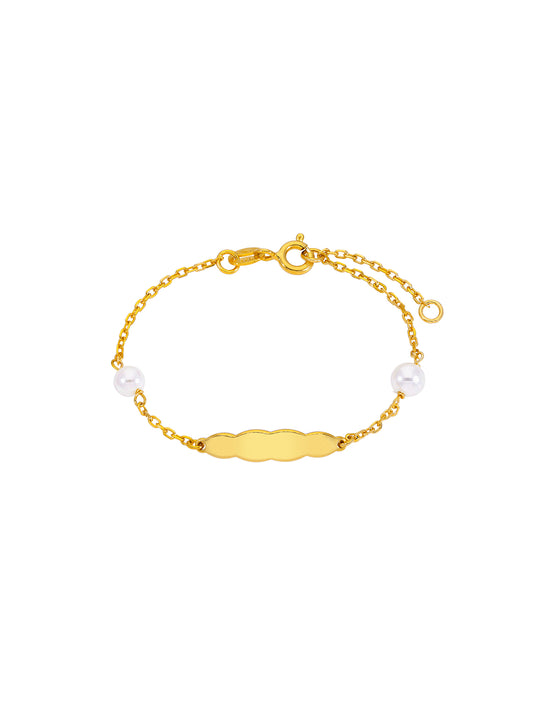 Pulsera bebé perlas