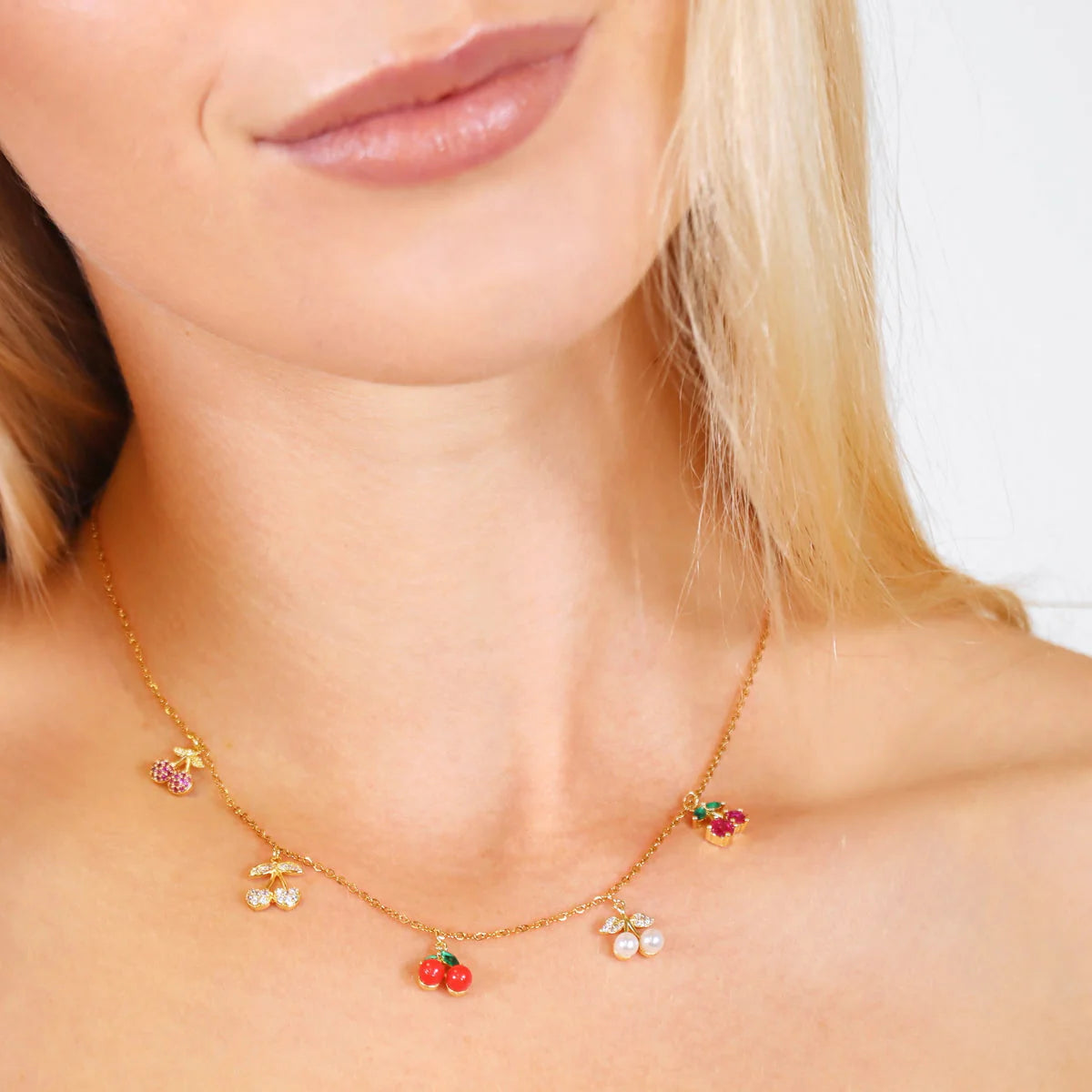 Collar Cerezas