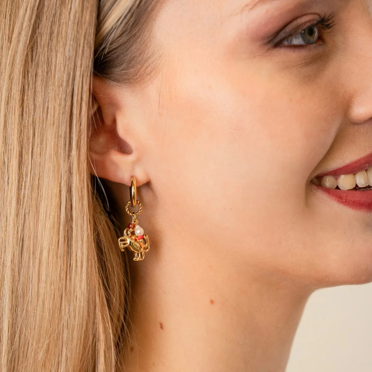 Pendientes Cangrejo