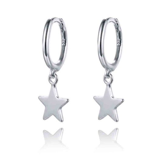 Aros Estrella Plata