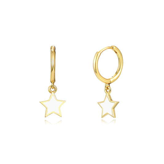 Aros Estrella Blanca