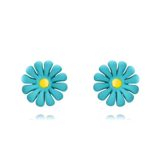 Pendientes flor