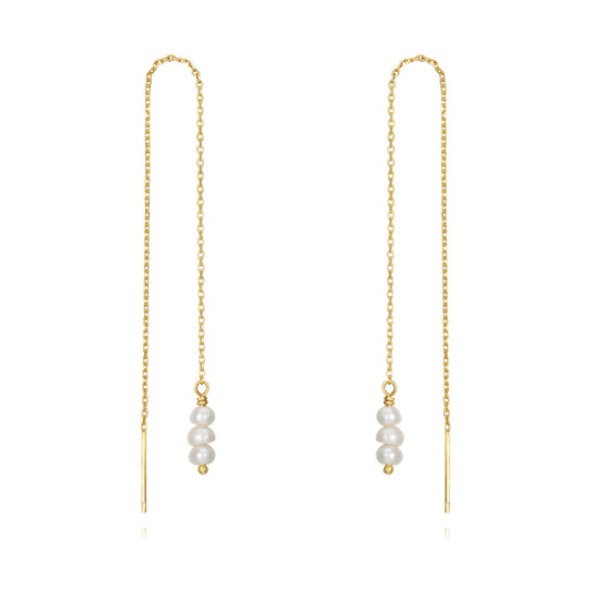 Pendientes Perla Largos
