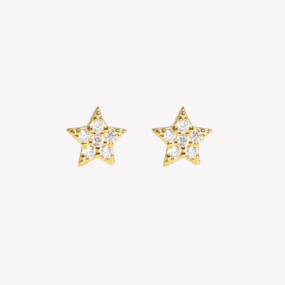 Pendientes Estrella Circonita