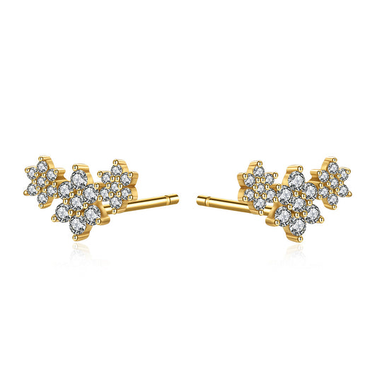 Pendientes Tres Flores