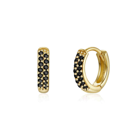 Piercing Aro circonitas negras