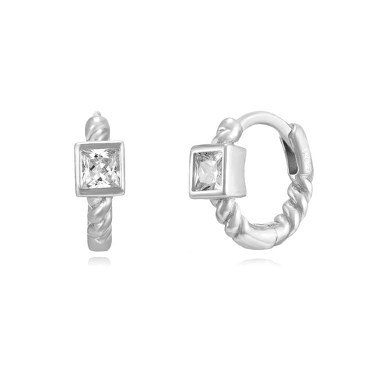 Piercing aro circonita