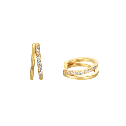 Earcuff doble circonitas