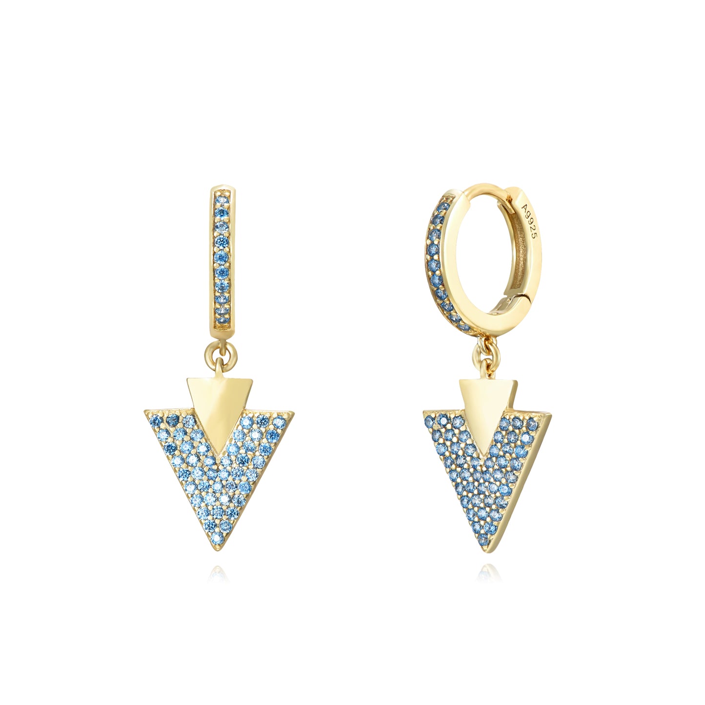 Pendientes aro Triángulo