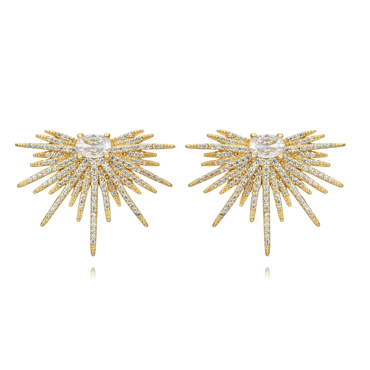 Pendientes Circonitas fiesta