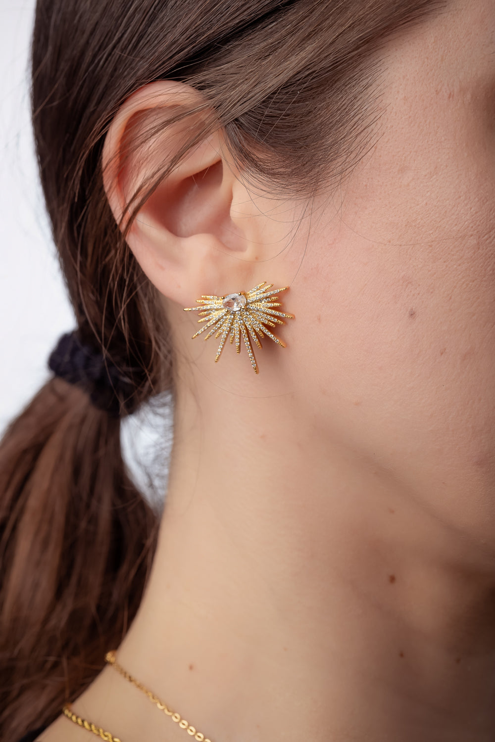 Pendientes Circonitas fiesta