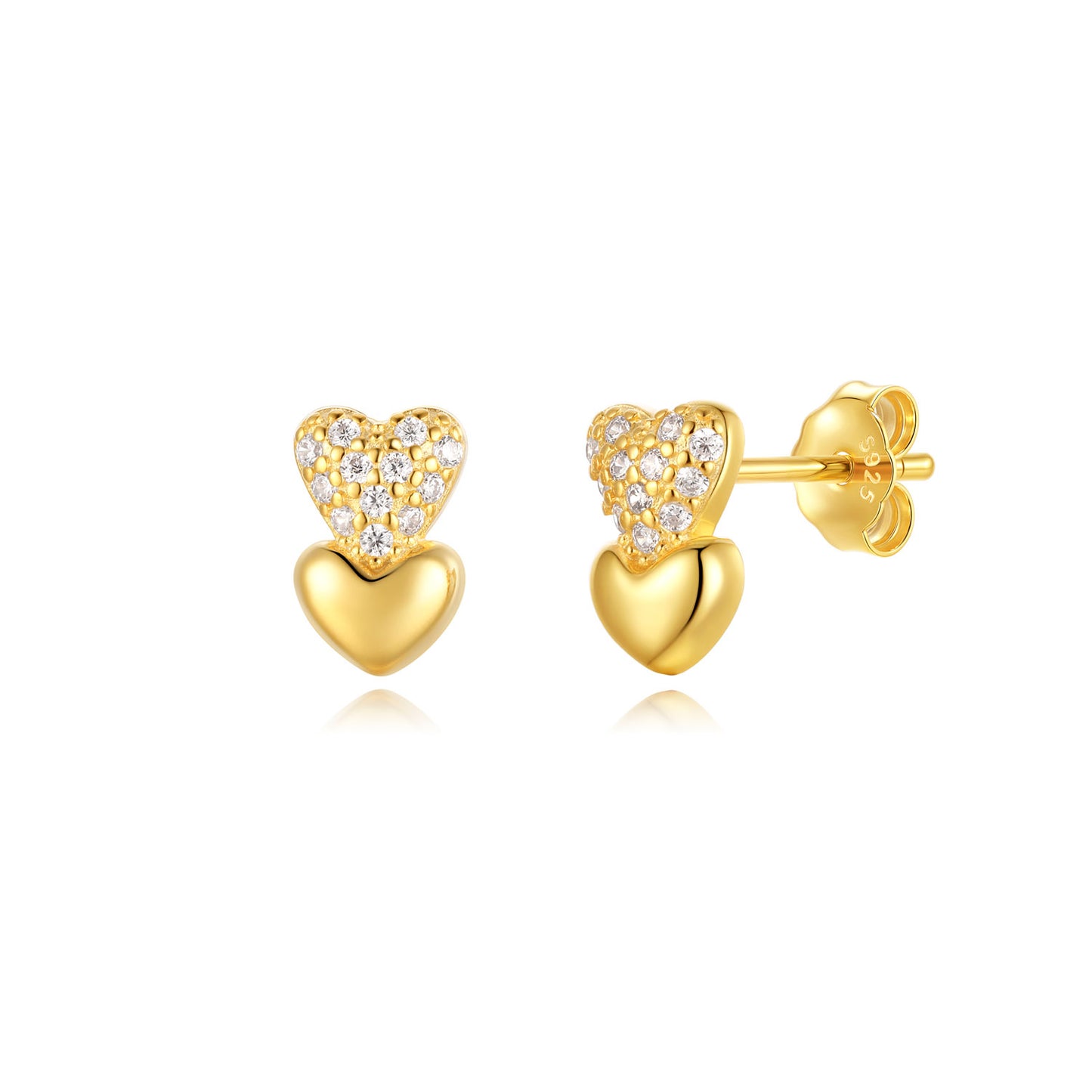 Piercing 2 Corazones