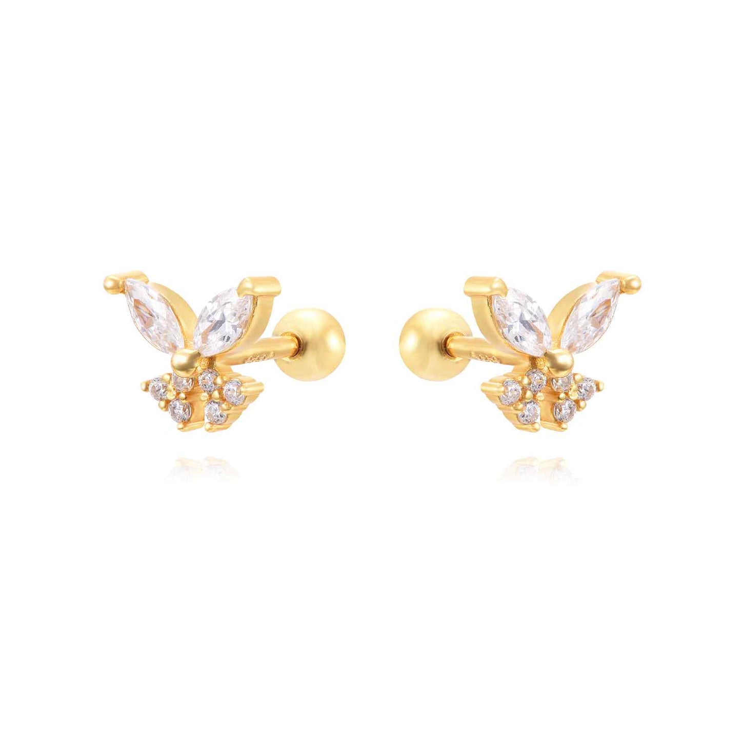 Piercing Mariposa Circonita