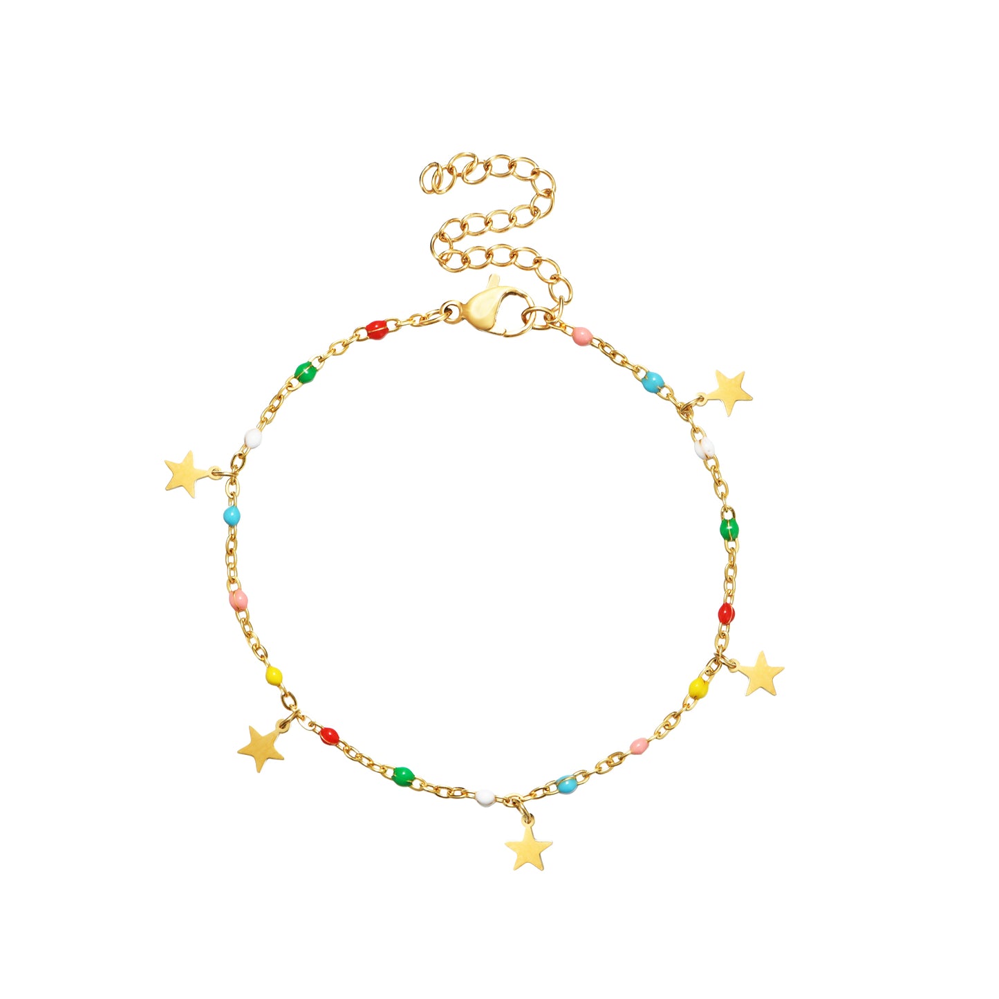 Pulsera Estrellas Colores