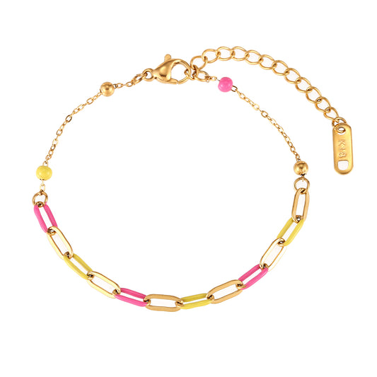 Pulsera Eslabones y Bolas