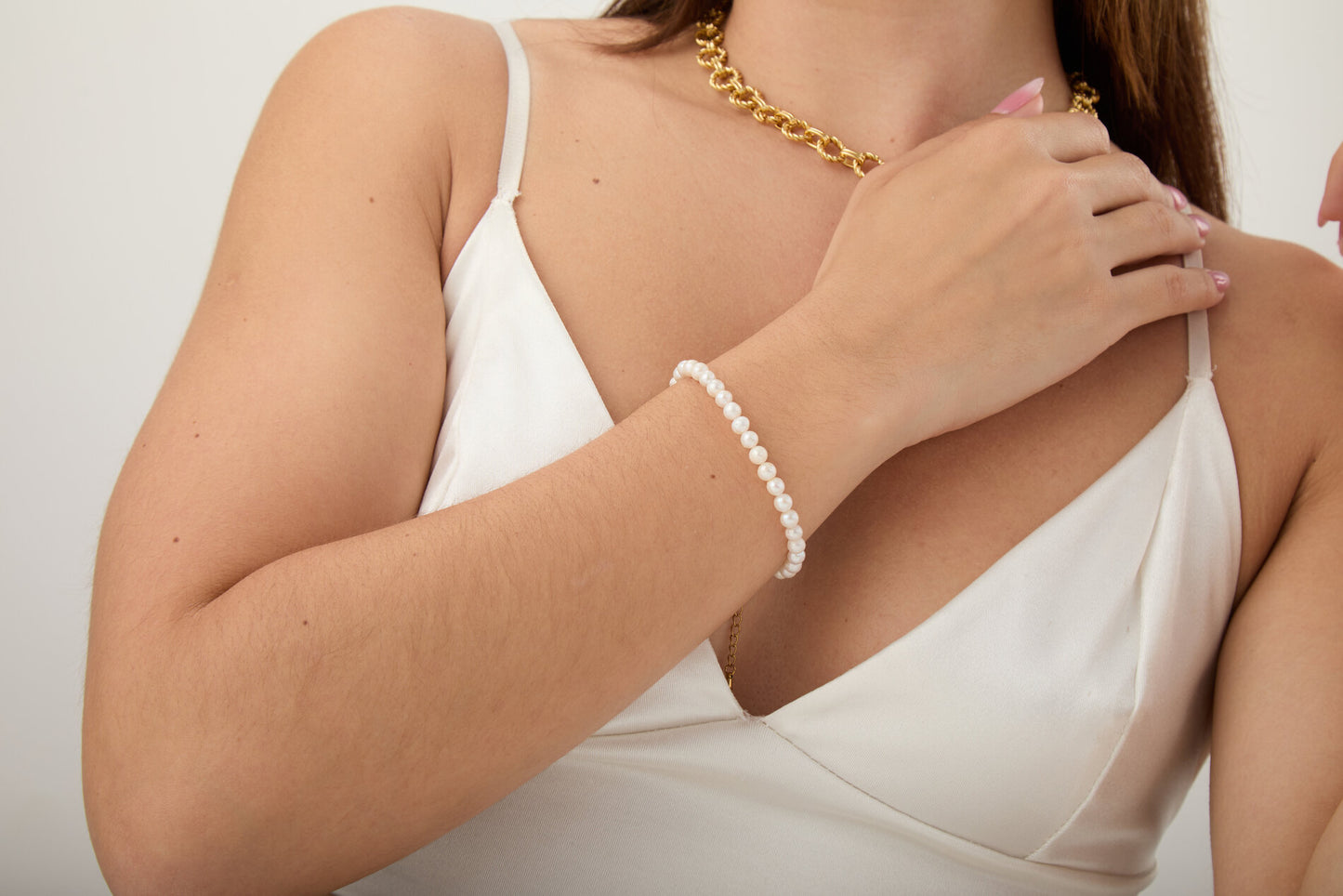 Pulsera Perla Cultivada