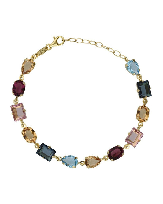 Pulsera Cristal Multicolor Victoria Cruz