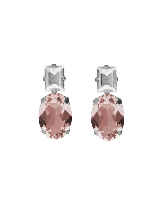 Pendientes Cristal Oval Victoria Cruz