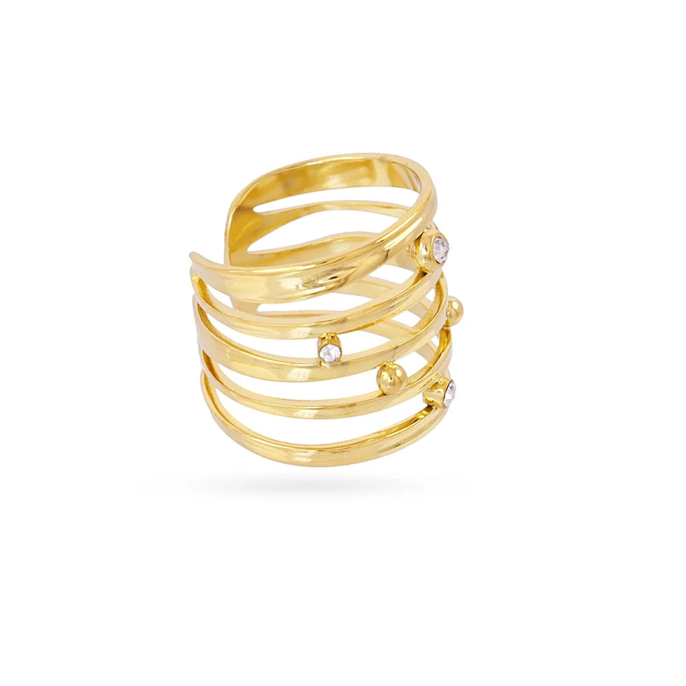 Anillo maxi circonitas