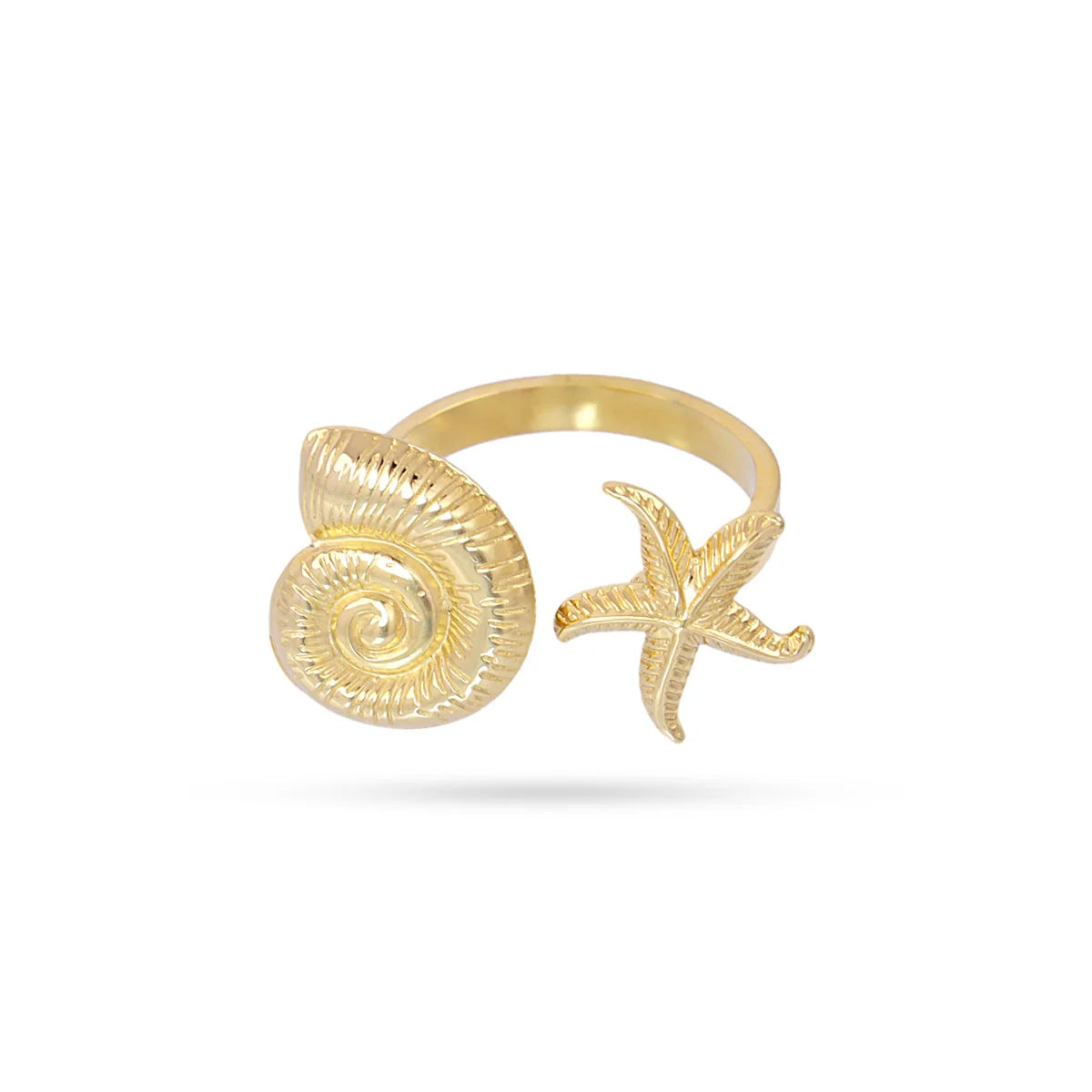 Anillo Estrella y Concha