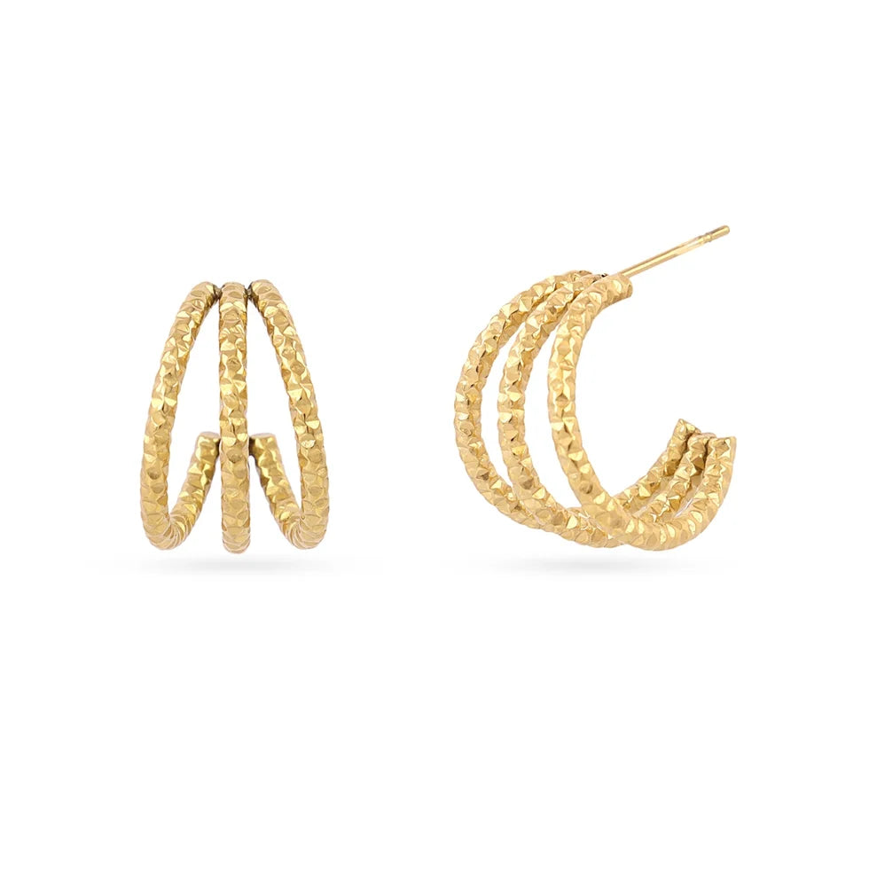 Aros triples brillo