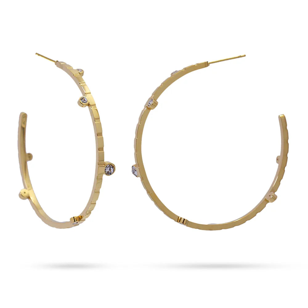 Pendientes Aro Circonitas