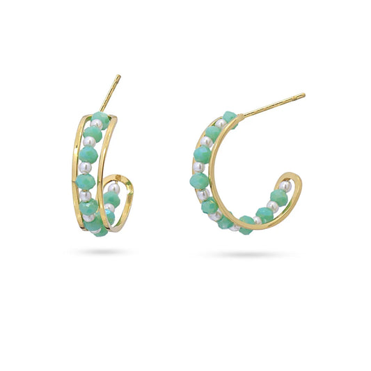 Aros Piedras y Perlas