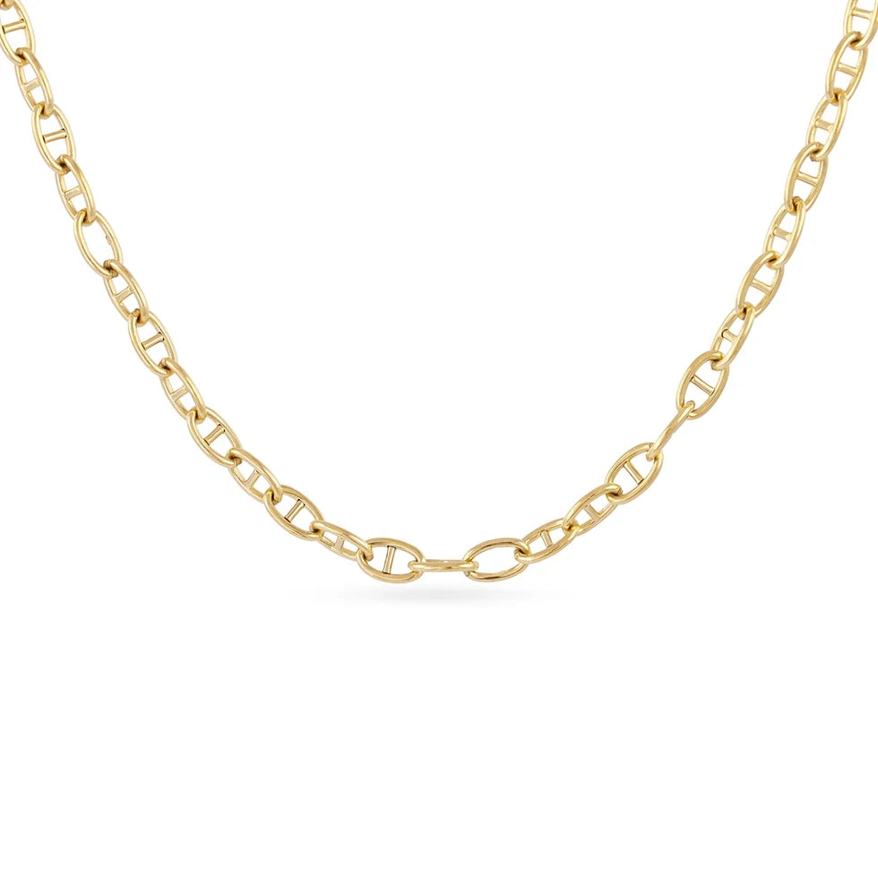 Collar eslabones ovalados