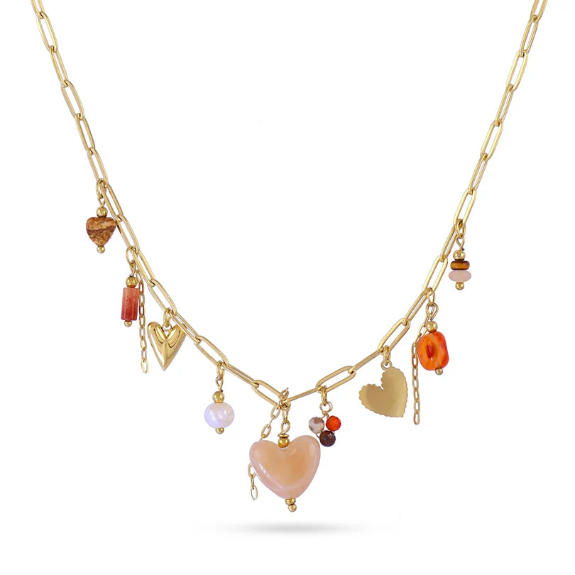 Collar Corazones