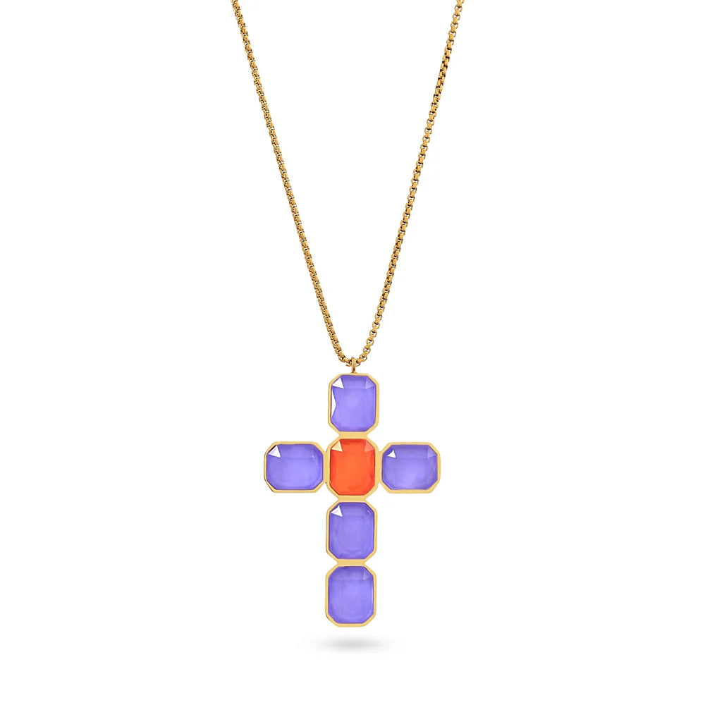 Collar Cruz Pixels